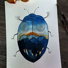 Mi Proyecto del curso: Acuarela en negativo para ilustración infantil. Un projet de Illustration traditionnelle, Peinture, Dessin au cra, on, Aquarelle, Illustration jeunesse , et Narration de Ana Laura Moreno Díaz - 23.11.2021