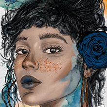 Mi Proyecto del curso: Retrato ilustrado con Procreate. Un proyecto de Ilustración tradicional, Ilustración vectorial, Ilustración digital y Dibujo de Retrato de Tania Cotillas - 23.11.2021