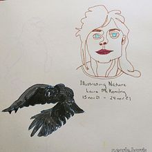 My project in Illustrating Nature: A Creative Exploration course. Un progetto di Illustrazione tradizionale, Pittura, Disegno, Pittura ad acquerello, Illustrazione con inchiostro e Illustrazione naturalistica di Richard - 24.11.2021