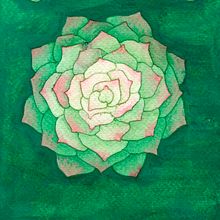 Mi Proyecto del curso: Técnicas de acuarela en negativo para ilustración botánica. Traditional illustration, Watercolor Painting, and Botanical Illustration project by Xie Cheng - 11.23.2021