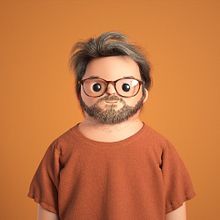 Custom Portraits. Un proyecto de Diseño de personajes, 3D, Ilustración tradicional y Diseño de YIPPIEHEY - 24.11.2021
