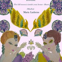 Libro Ilustrado Lolita y Chaplin India, The Full Moon is inside your house. Publicación en proceso.. Un projet de Design , Illustration traditionnelle, Conception éditoriale, Beaux Arts, Design graphique, Illustration numérique, Aquarelle, Dessin artistique, Illustration jeunesse, Créativité avec les enfants , et Dessin numérique de Francisca Braithwaite - 24.11.2021