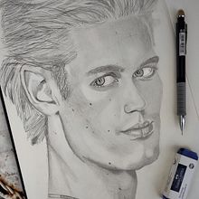 3/4 portrait Ein Projekt aus dem Bereich Bleistiftzeichnung, Porträtzeichnung und Realistische Zeichnung von lucasalva2511 - 24.11.2021