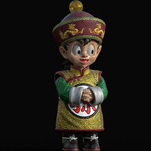 Son Gohan. 3D, Character Design, 3D Character Design, and 3D Design project by nedurero - 11.23.2021