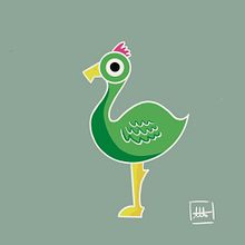 DODO. Traditional illustration, and Creativit project by Marta Muñoz - 10.25.2021