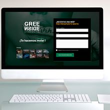 Landing Test A/B para Greensideestudio. Een project van Webdesign van Generacionweb Diseño web Valencia - 01.09.2021