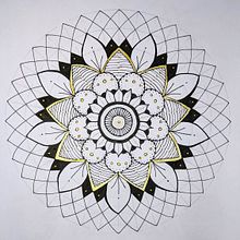 My project in The Art of Mandala Drawing: Create Geometric Patterns course. Un proyecto de Dibujo e Ilustración con tinta de Ed Oh - 23.11.2021
