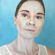 Mi Proyecto del curso: Introducción al retrato realista al óleo. Projekt z dziedziny  Sztuki piękne,  Malarstwo i Malarstwo olejowe użytkownika Arlette Cassot - 25.11.2021