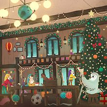 Santa's Workshop Children's Book
