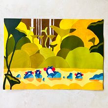 Mi Proyecto del curso: Pintura de vida salvaje con gouache. Un proyecto de Ilustración tradicional, Bellas Artes, Pintura, Dibujo artístico y Pintura gouache de Silvana Hernandez - 25.11.2021