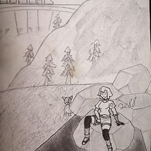 Lexa independiente.. Traditional illustration project by Jezz Vargas - 11.25.2021