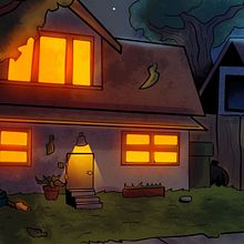 Mi Proyecto del curso: Pintura digital de fondos para animación. Un progetto di Illustrazione tradizionale, Animazione, Illustrazione digitale e Pittura digitale di Julio Cesar Delgado Ramirez - 21.11.2021