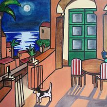 Mediterráneo. Painting project by Beatriz Lopez Lopez - 11.25.2021