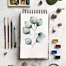 Mi Proyecto del curso: Dibujo y composición naturalista en acuarela. Un progetto di Illustrazione tradizionale, Disegno, Pittura ad acquerello e Illustrazione naturalistica di Mayo Moreno - 26.11.2021