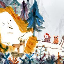 Había Un Gigante. Un proyecto de Ilustración tradicional, Dibujo, Ilustración digital, Pintura a la acuarela, Stor, board, Ilustración infantil y Narrativa de Juan Camilo Mayorga - 26.11.2021