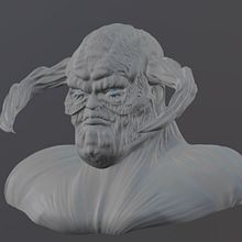 Mi Proyecto del curso: Personajes ilustrados en 3D desde tu iPad. Traditional illustration, 3D, Character Design, Digital Illustration, 3D Modeling, 3D Character Design, and Digital Painting project by yeraylegend - 11.26.2021