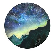Mon projet du cours : Techniques modernes d’aquarelle. Un progetto di Illustrazione tradizionale, Belle arti, Pittura e Pittura ad acquerello di Aurélie Buillet - 26.11.2021