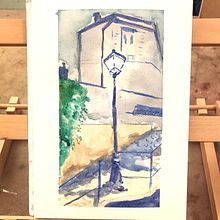 My project in Architectural Illustration with Watercolor course. Traditional illustration, Sketching, Drawing, Watercolor Painting, Architectural Illustration, and Sketchbook project by Kretz Paul - 11.26.2021