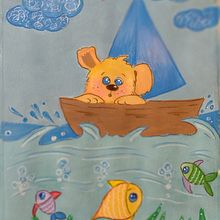 Mi Proyecto del curso: Técnicas de ilustración con acuarela y gouache. Een project van Traditionele illustratie,  Beeldende kunst, Schilderij, Aquarelschilderen, Kinderillustratie y Schilderen met gouache van Virginia Daga - 26.11.2021