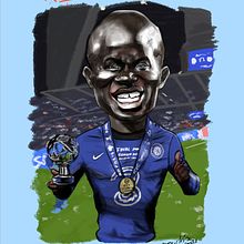 Kante Ilustración. Traditional illustration project by Michael Quishpe - 11.25.2021
