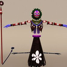 My project in Character Modelling in Maya course. Projekt z dziedziny 3D i  Modelowanie 3D użytkownika Catalin Alexandru Chifan - 26.11.2021