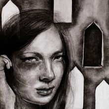 Outermost Reaches. Pencil Drawing, Portrait Drawing, Realistic Drawing, and Artistic Drawing project by Annelise sandberg - 11.26.2021