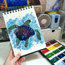 Mi Proyecto: Ilustración de elementos naturales en acuarela. Ilustração tradicional, Pintura em aquarela e Ilustração naturalista projeto de Sharon Emilia Martínez García De Pineda - 26.11.2021