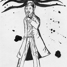 My project in Inking Techniques for Comics and Illustration course. Un proyecto de Ilustración tradicional, Bellas Artes, Pintura, Cómic e Ilustración con tinta de Vendula Brunhoferová - 27.11.2021