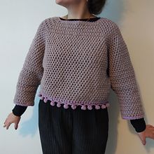 Top Down- maglioncino per ragazza  . Arte și meșteșuguri de vale_trilly92 - 11.10.2021