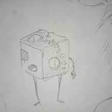 sketch to 3D. Sculpture, and Sketching project by Johann Le Beillan - 11.27.2021
