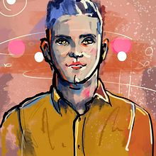 For him. Traditional illustration project by agnese_zarzycka - 11.27.2021