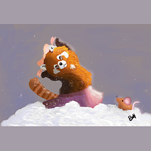 Mi Proyecto del curso: Pintura digital de personajes: ilustra con luz y color. Un proyecto de Ilustración tradicional, Diseño de personajes, Ilustración digital y Pintura digital de Laura Sofia Puentes Pérez - 25.11.2021