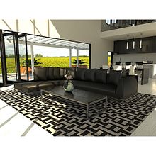 Study in Black and White. Un proyecto de Diseño de interiores y Modelado 3D de Eduardo da Bahia - 01.10.2021