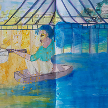 Meu projeto do curso: Sketching artístico em aquarela: ouse expressar suas ideias Ein Projekt aus dem Bereich Traditionelle Illustration, Skizzenentwurf, Kreativität, Zeichnung, Aquarellmalerei und Sketchbook von MarArtesOficial - 01.08.2022