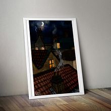 Roofs. Un progetto di Illustrazione tradizionale di Anastasia Petukh - 27.11.2021