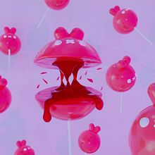 Mi Proyecto del curso: (CARAMELO). 3D, Character Design, 3D Modeling, and 3D Character Design project by Rocio Martinez Serantes - 11.27.2021
