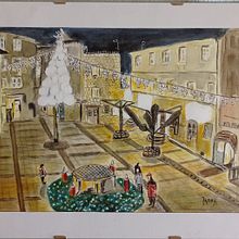 My project in Architectural Sketching with Watercolor and Ink course. Un proyecto de Bocetado, Dibujo, Pintura a la acuarela, Ilustración arquitectónica, Sketchbook e Ilustración con tinta de Jasna Bogunović - 28.11.2021