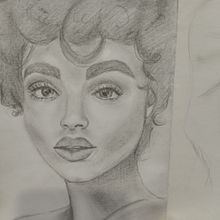My project in Portrait Sketchbooking: Explore the Human Face course. Sketching, Drawing, Portrait Drawing, Artistic Drawing, and Sketchbook project by Katsiaryna Lukashevich - 12.07.2021