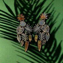 Queen of the Jungle Earrings  Ein Projekt aus dem Bereich Schmuckdesign von Amanda Woodcock - 29.11.2021