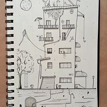 Final Project - The Art of Sketching - Doodle living. . Un proyecto de Ilustración tradicional, Dibujo a lápiz, Dibujo y Sketchbook de brutusdesign - 29.11.2021