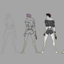 Mi Proyecto del curso: Ilustración de personajes dinámicos . Traditional illustration, Character Design, Comic, Creativit, Drawing, Digital Drawing, and Manga project by alexrog2510 - 11.29.2021