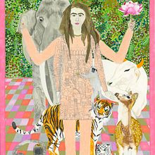 Meu projeto do curso: Introdução à ilustração infantil. Traditional illustration, Fine Arts, Painting, Pencil Drawing, Drawing, Watercolor Painting, Children's Illustration, and Narrative project by Rita Salvador - 11.29.2021