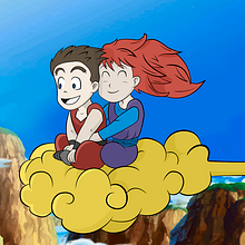 Ilustraciones personalizadas Dragon Ball. Design, Traditional illustration, Film, Video, TV, Animation, Character Design, Costume Design, Graphic Design, Comic, Vector Illustration, Pencil Drawing, Drawing, and Poster Design project by Carlos Delgado López - 01.01.2020