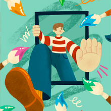 No me pintes. Un progetto di Illustrazione tradizionale e Design di Deneth Angulo - 10.11.2021