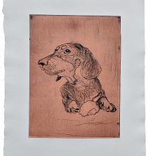 Grabado Calcográfico / Punta seca. Un projet de Beaux Arts , et Estampe de Francisca Braithwaite - 29.11.2021