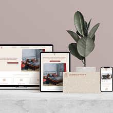 Creation of a visual identity and a website for a young furniture refurbishing business in France. Br, ing, Identit, Logo Design, and Web Design project by Valérie - 11.29.2021