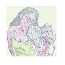 Illustrations just for fun. Traditional illustration project by Valérie - 11.30.2021