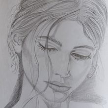 Il mio progetto del corso: Ritratto su blocco da disegno: esplora il volto umano. Sketching, Drawing, Portrait Drawing, Artistic Drawing, and Sketchbook project by Laura Scuriatti - 11.30.2021