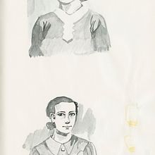 Sketchbook people . Traditional illustration project by schmerz_frei - 11.30.2021