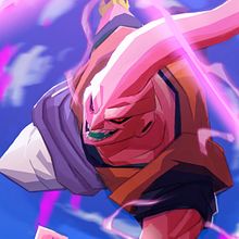 "The Strongest Majin is Born!". Traditional illustration, Design, Animation, 2D Animation, Digital Illustration, and Concept Art project by Juan Bugallo - 10.08.2021